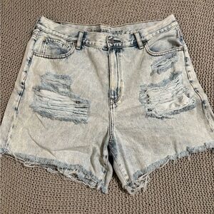 American Eagle Mom Jean Shorts size 14